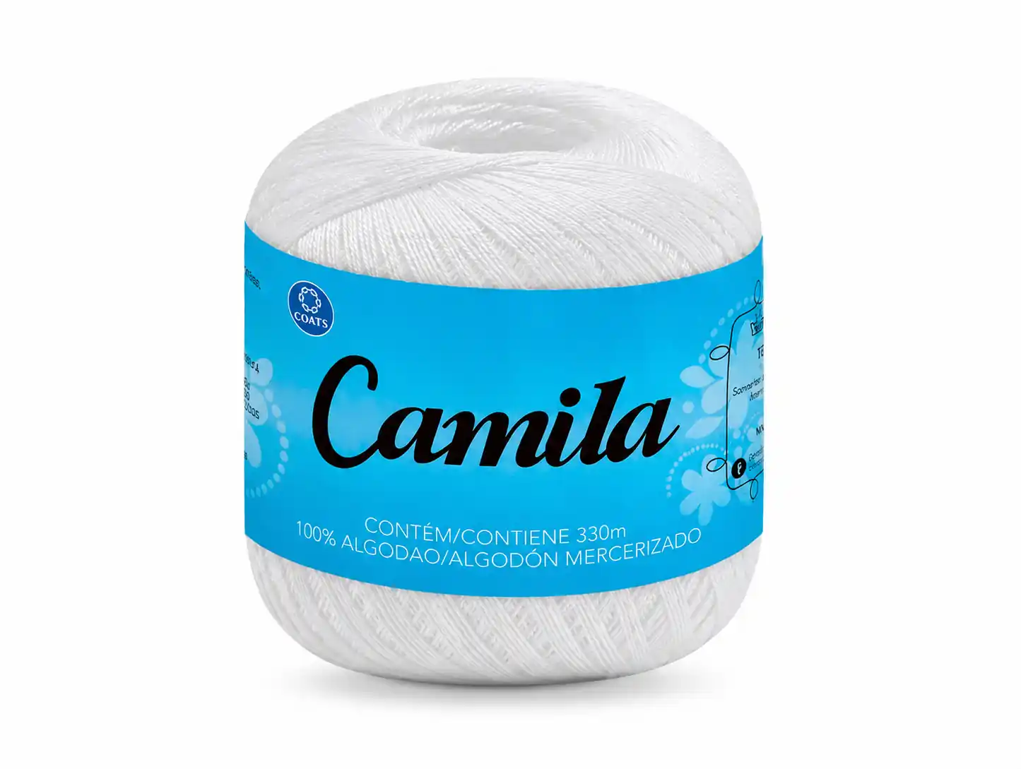 HILO CAMILA BLANCO 10 OV X 330MTS 50GRS