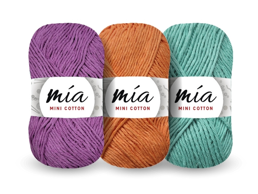 HILO 6 CABOS ALGODON MIA HILADOS MINI COTTON 10 OV X 50GRS