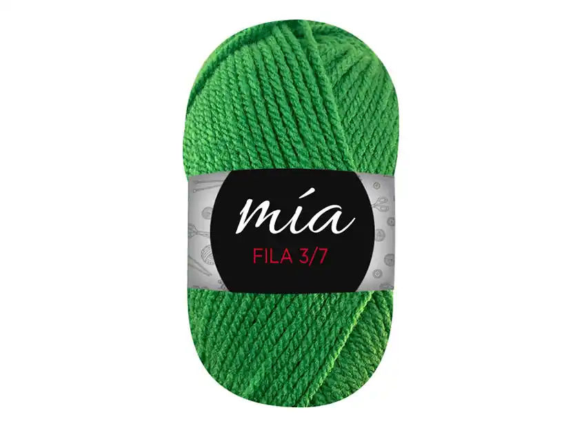 LANA 100% ACRILICO MIA HILADOS FILA 3/7 10 OV X 50GRS