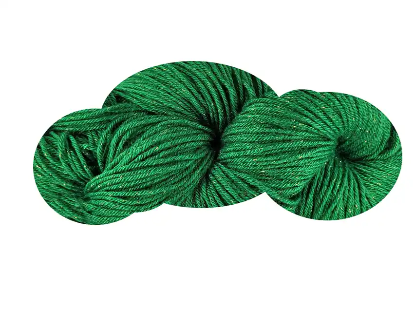 LANA 100% ACRILICA CON LUREX MIA HILADOS GLAM FINA X 3 MADEJAS DE 150GRS