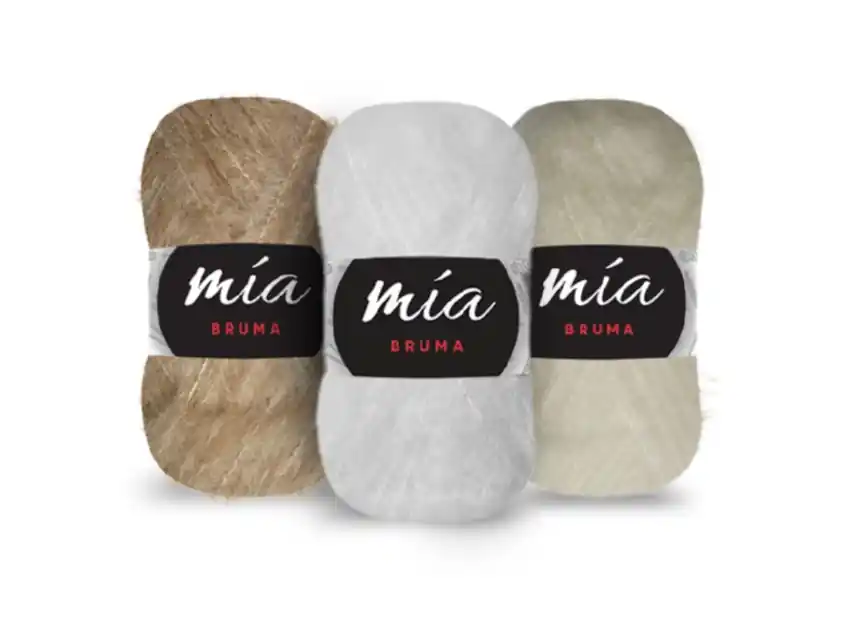 LANA 60%ACRILICO 25%PURA 15%NYLON MIA HILADOS BRUMA X 10 OV X 100GRS