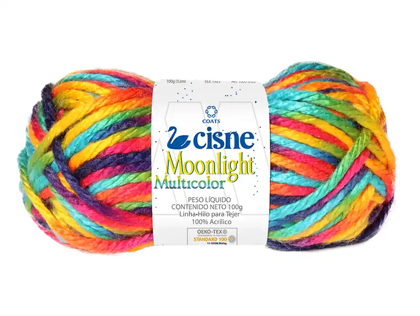 LANA CISNE FANTASIA MOONLIGHT MULTICOLOR 5 OV X 100GRS
