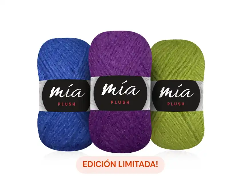 LANA 100% POLIAMIDA MIA HILADOS PLUSH X 10OV X 100GRS