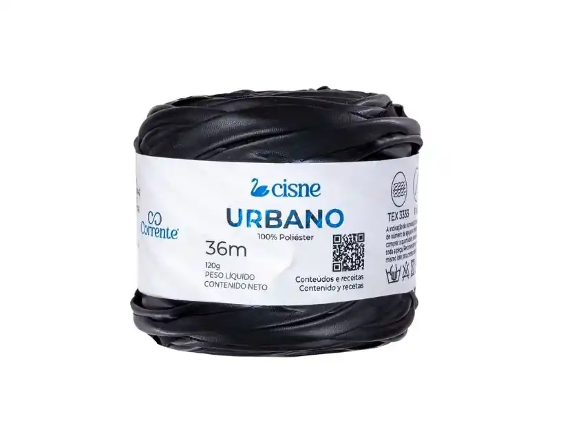 HILADO CINTA SIMIL CUERINA CISNE URBANO 5 OV X 100GRS