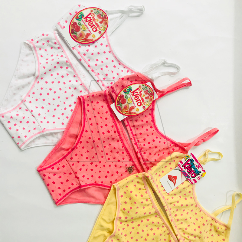 CONJUNTO NENA ALG Y LYCRA ESTRELLAS KIERO